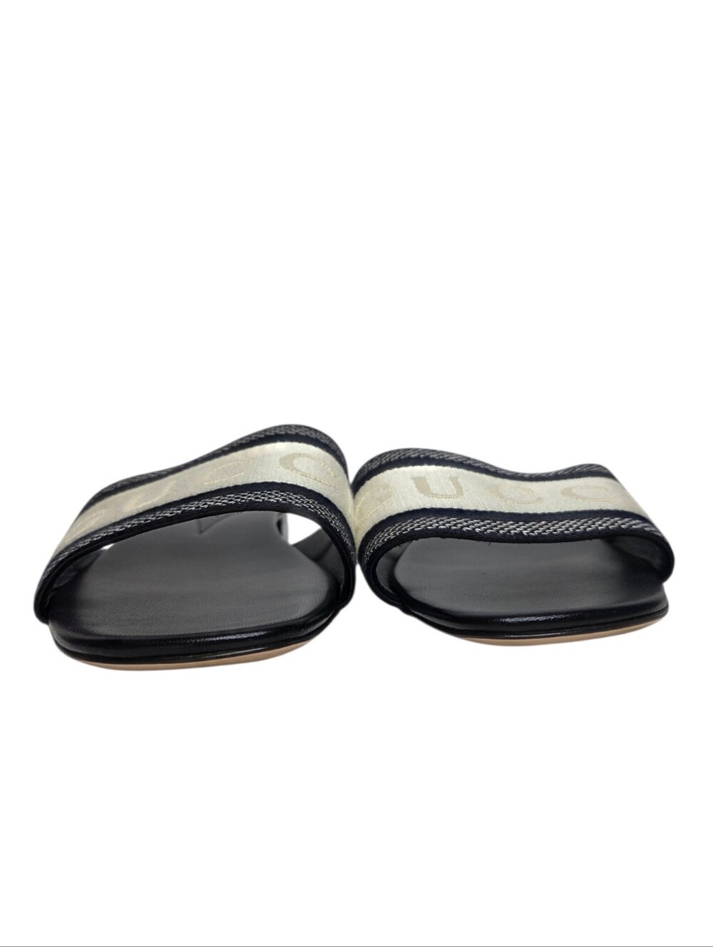 GUCCI Jane Embroidered Logo Slide Sandals - Picture 4 of 14